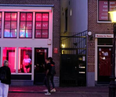 Amsterdam Red Light District - Prostitutes in the De Wallen Windows