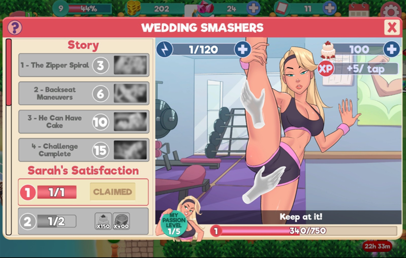 Booty Farm xxx game review - Sarah screenshot
