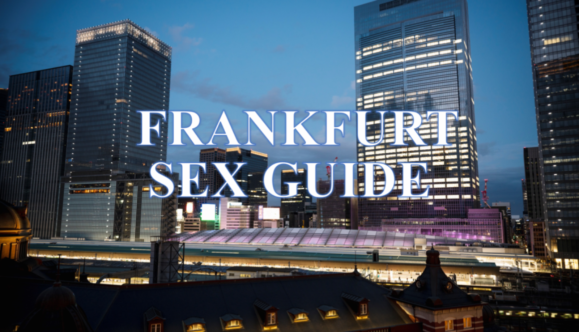 Frankfurt skyline at night - sex guide